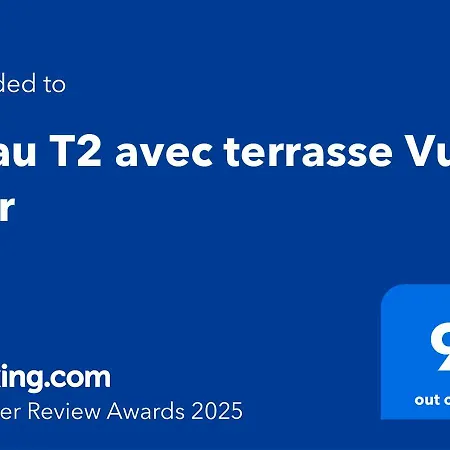 Beau T2 Avec Terrasse Vue Apartmán
